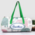 Personalised Elephant Kids Large Duffle Bag & Box Pouch Combo Gift Set